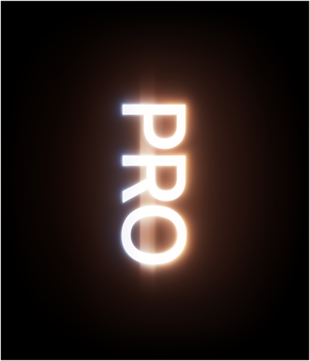 Glowing light effect around iPhone 16 Pro