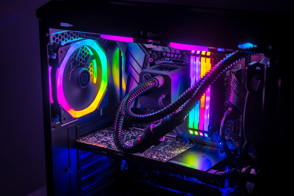 gaming setup hardware