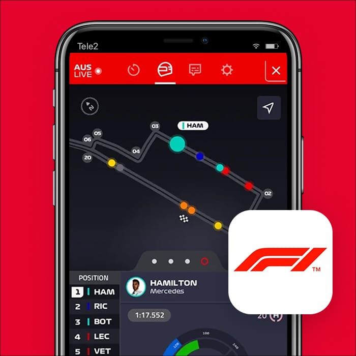 f1 app Formula 1