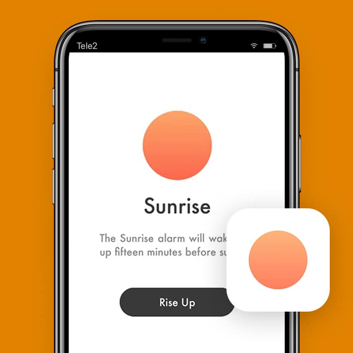 alarm app Sunrise
