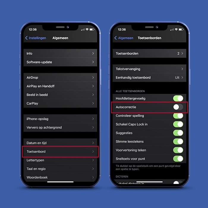 Autocorrectie uitzetten op je iPhone of Samsung? | Odido Blog