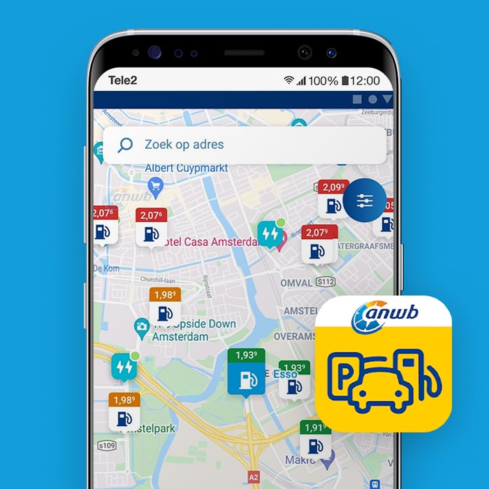 goedkoop tanken app ANWB Onderweg