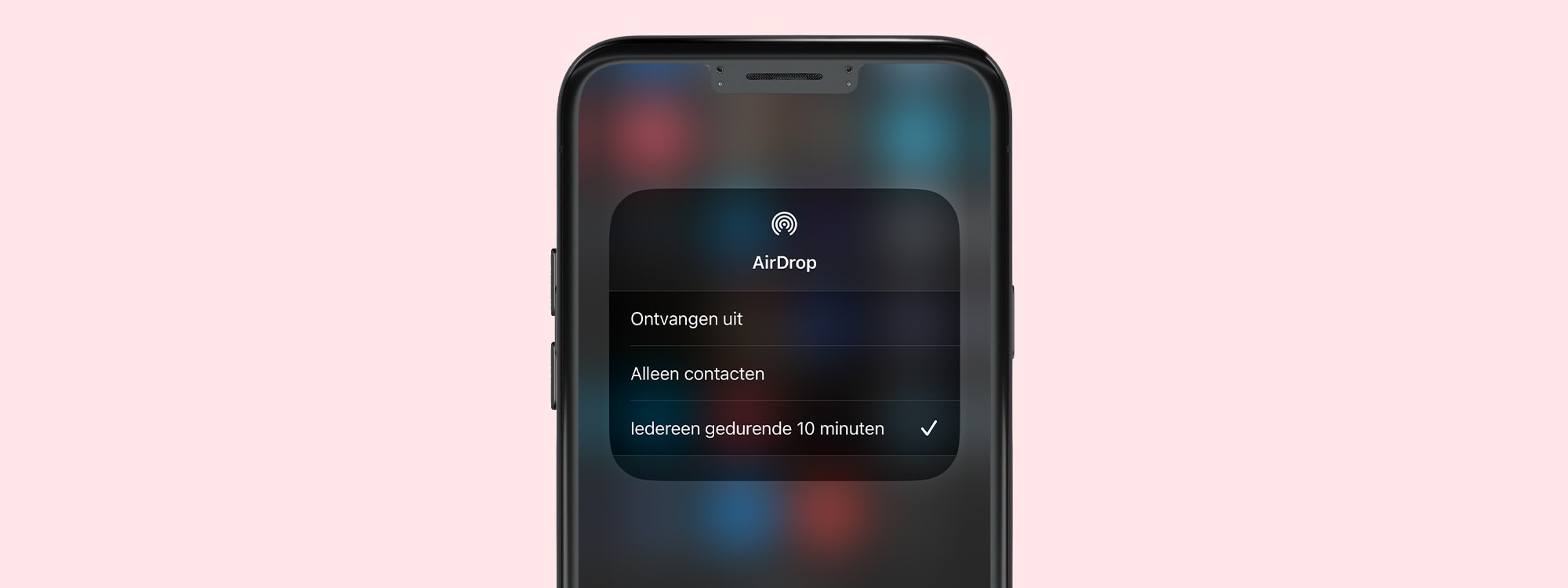 airdrop werkt niet tips