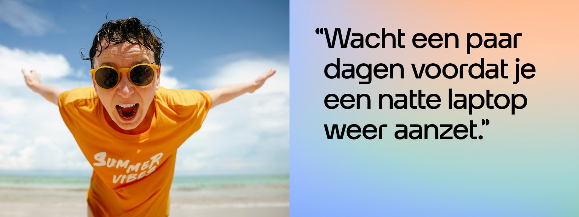 Water over laptop? Dit kun je doen! Odido Blog