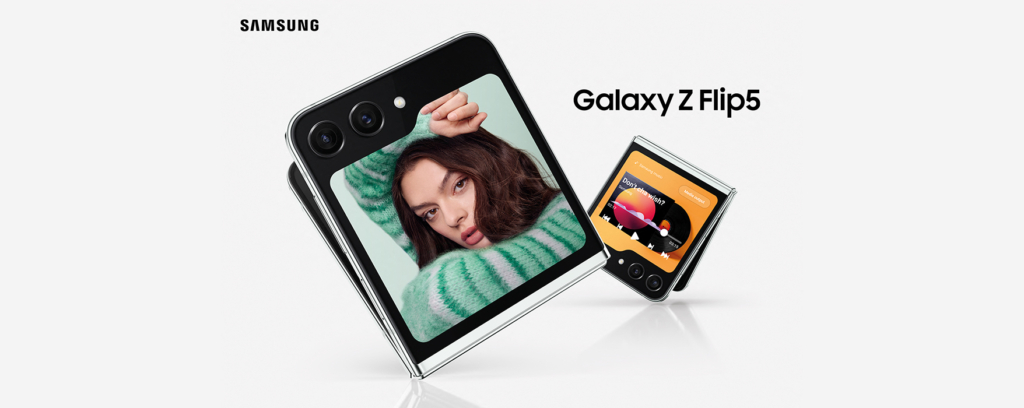 Samsung Galaxy Z Flip5 2023 opvouwbare telefoon