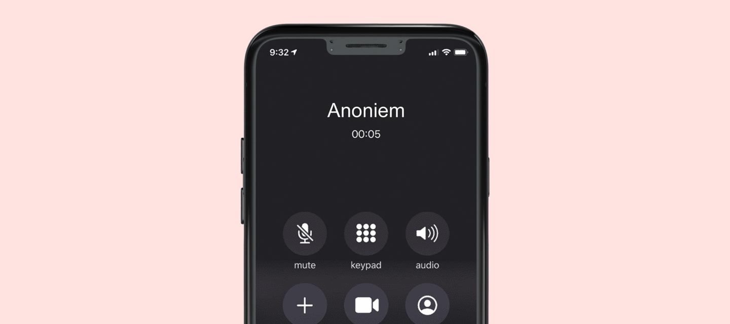 Anoniem bellen? Geheim bellen op iPhone, Samsung of mobiel.