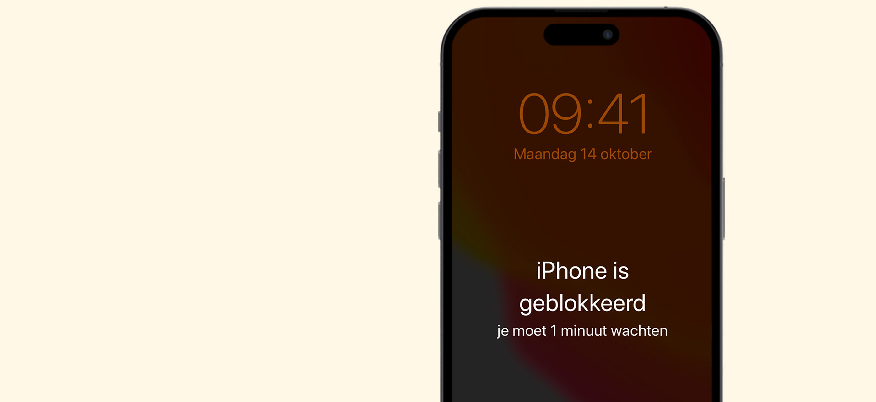 iphone geblokkeerd