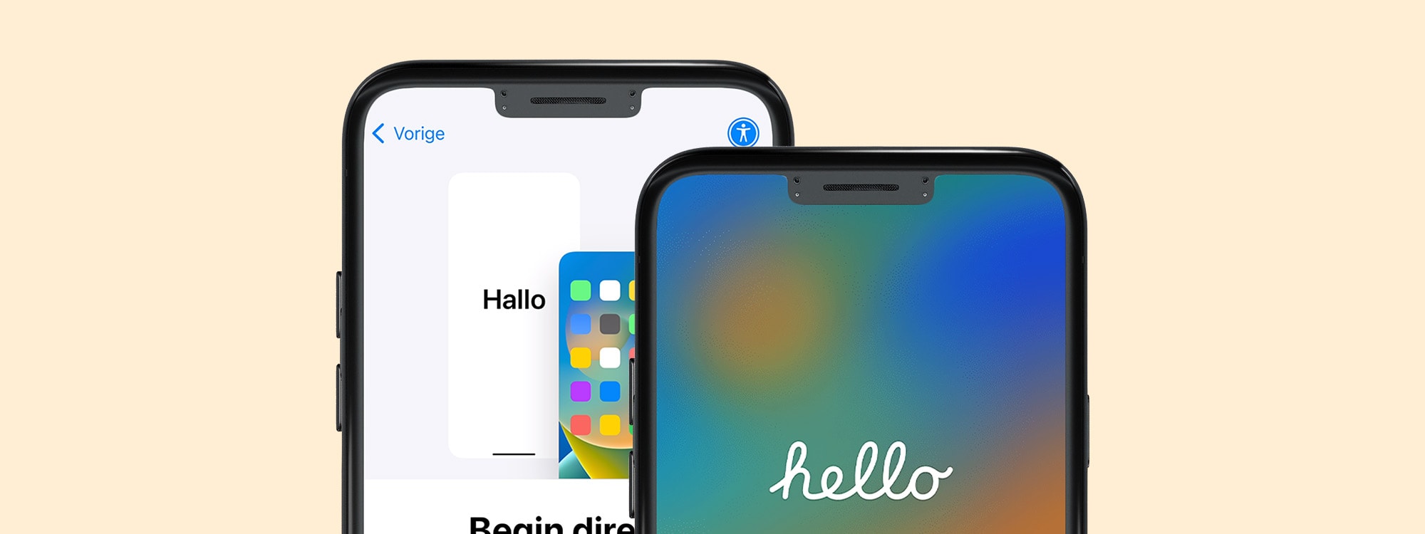 iphone overzetten naar iphone