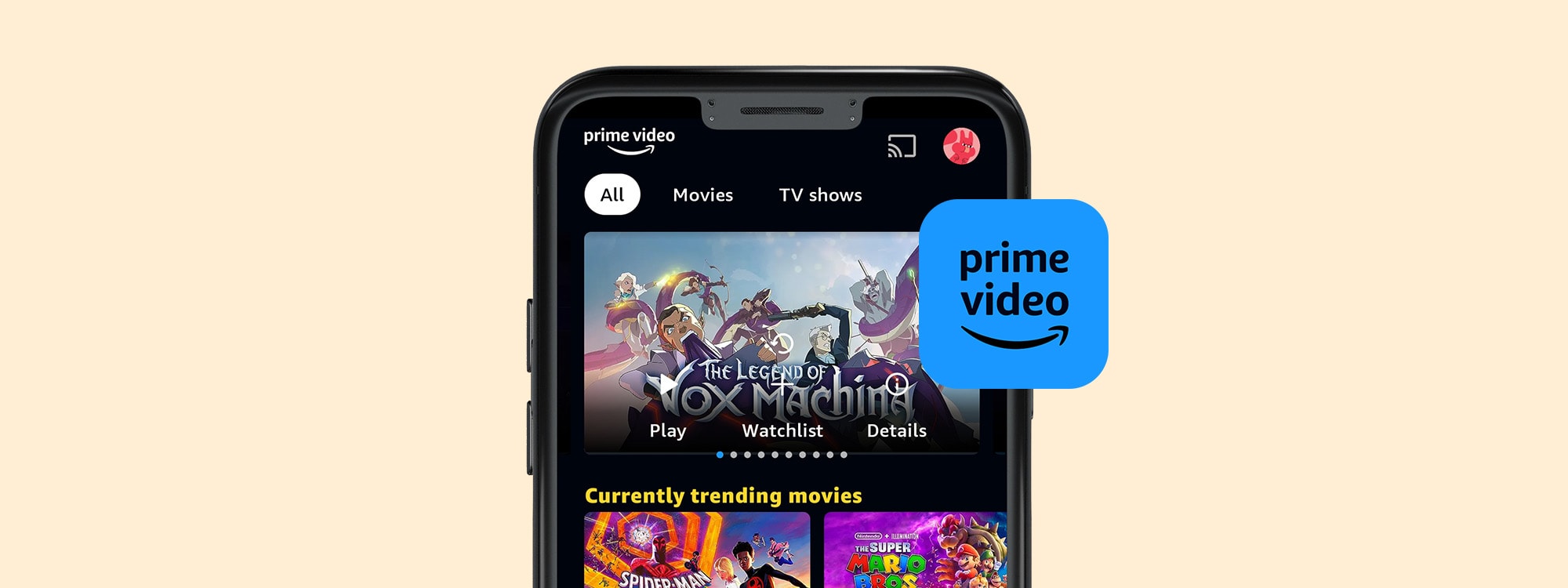 prime video aanbod