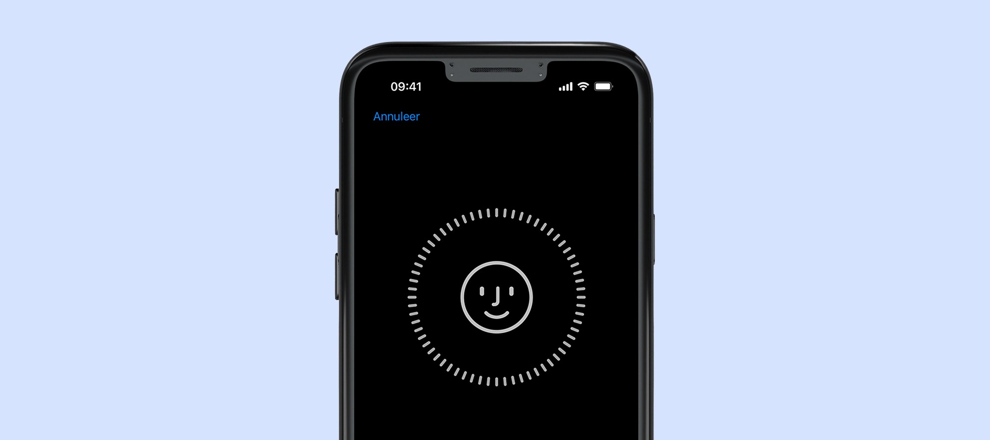 face id instellen