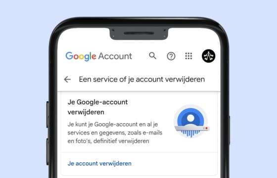 google account verwijderen