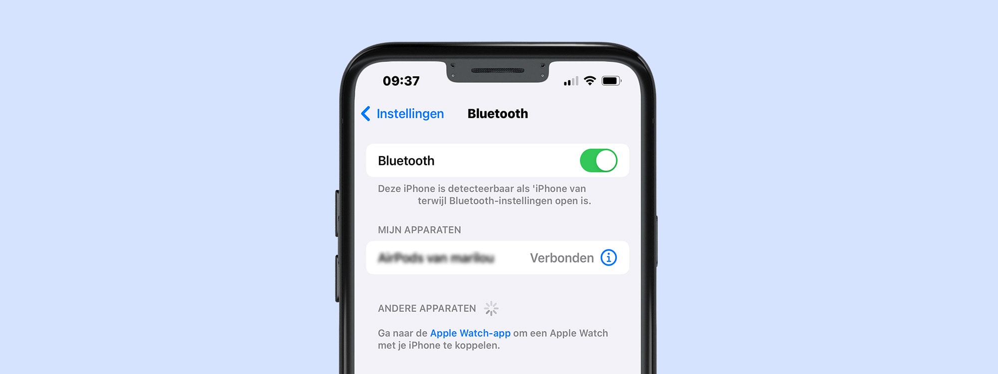 WAT IS BLUETOOTH EN HOE SCHAKEL JE HET IN OF UIT visual data 3